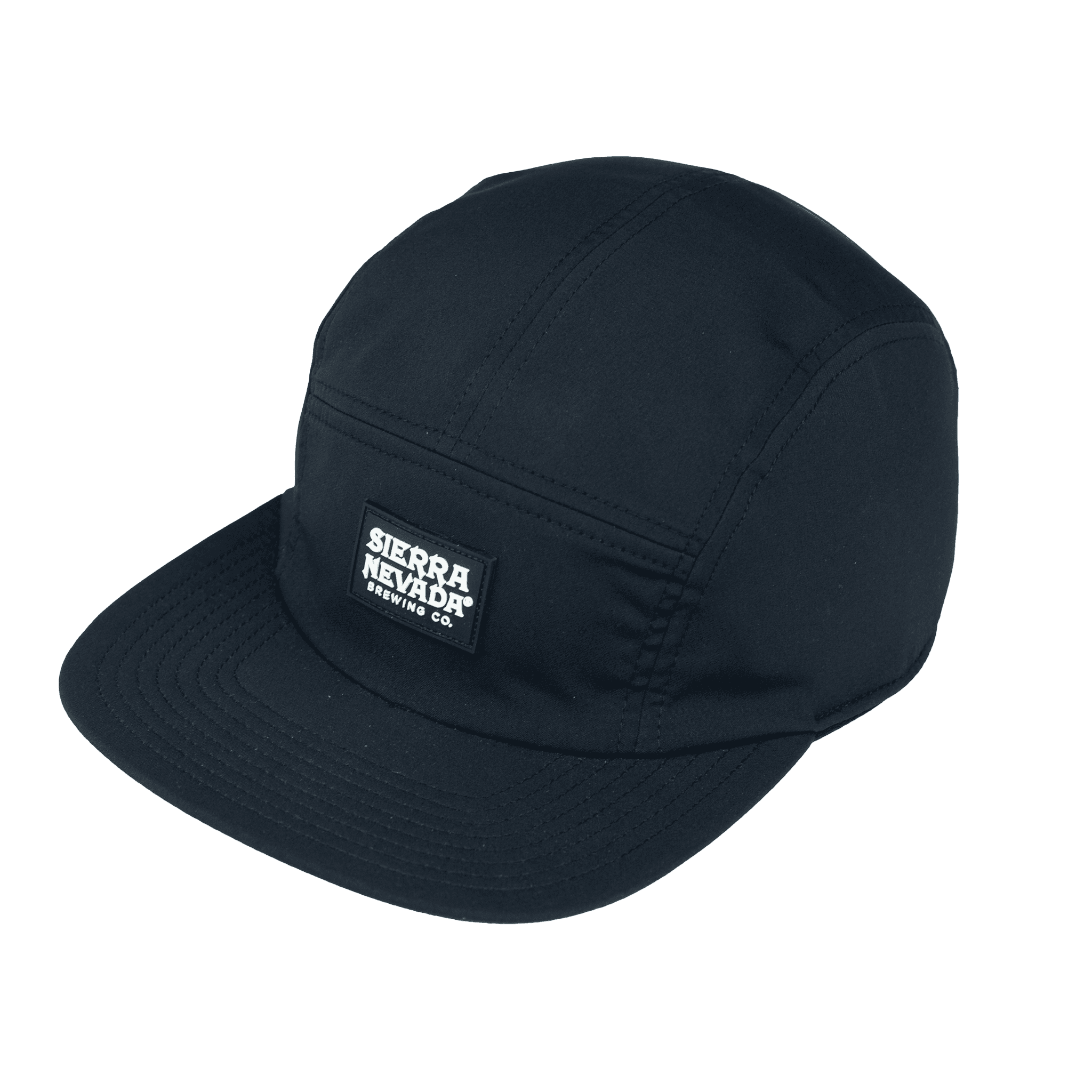 Sierra Nevada Stacked Wordmark Camper Hat in Black