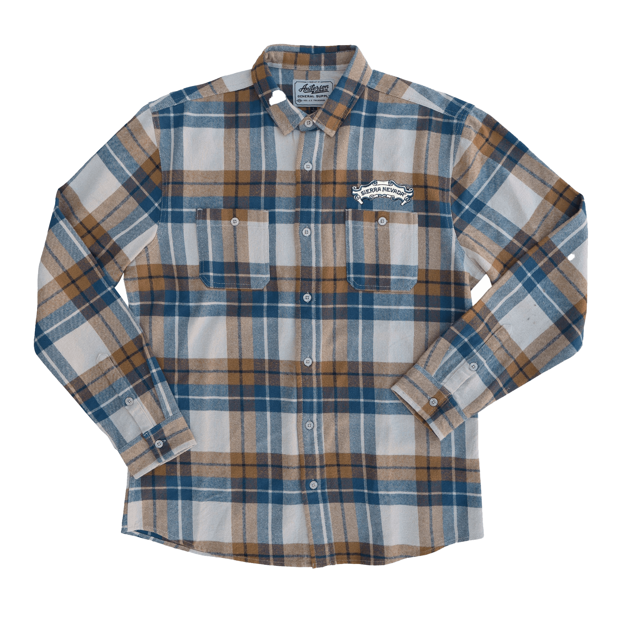 Sierra Nevada Dutton Cream Button Down Shirt