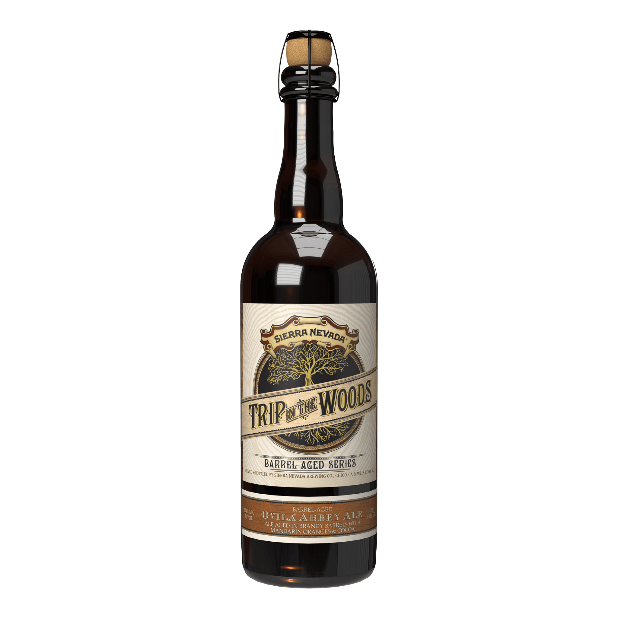 Trip in the Woods Barrel Aged Ovila Abbey Ale 750mL bottle