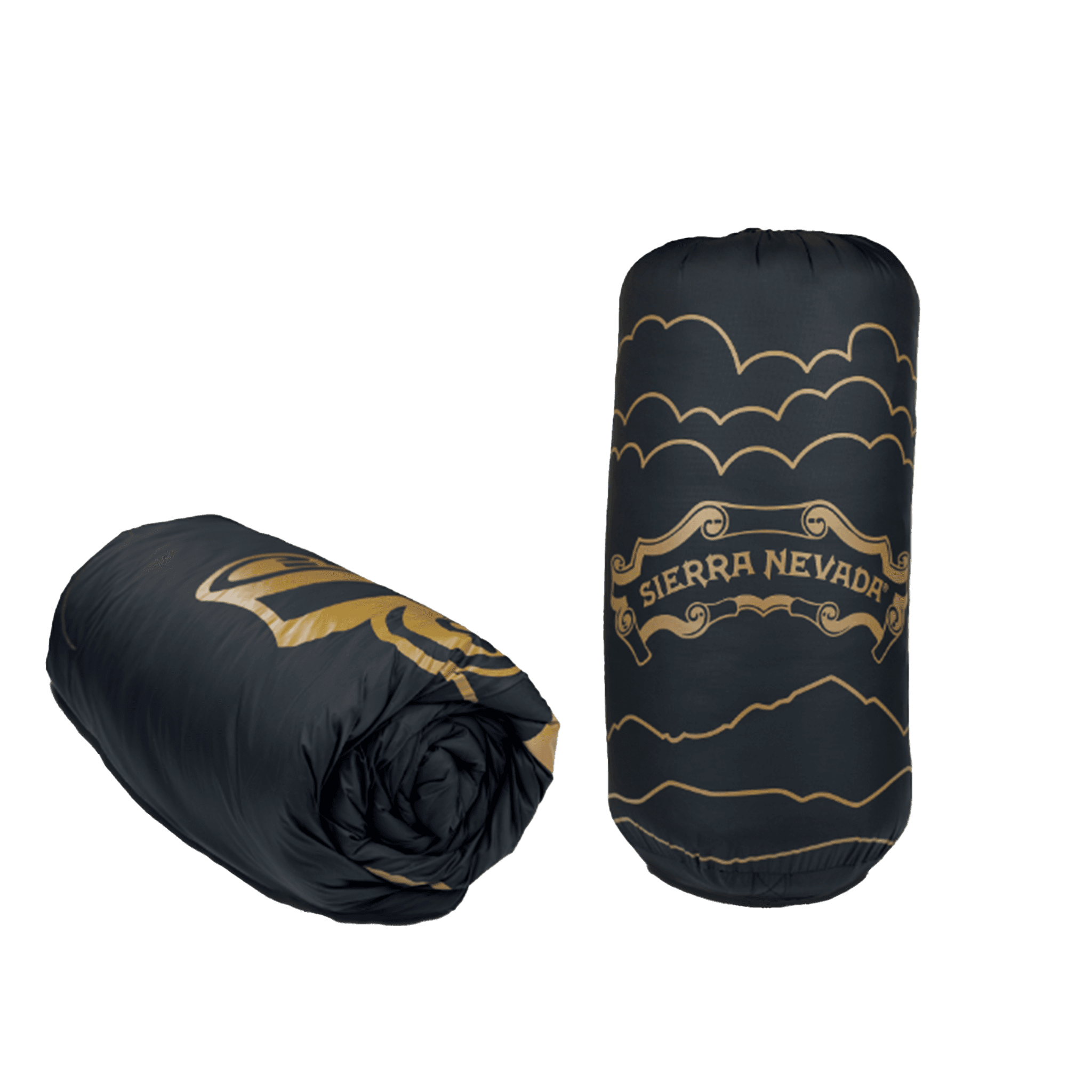 Sierra Nevada Packable Blanket rolled up