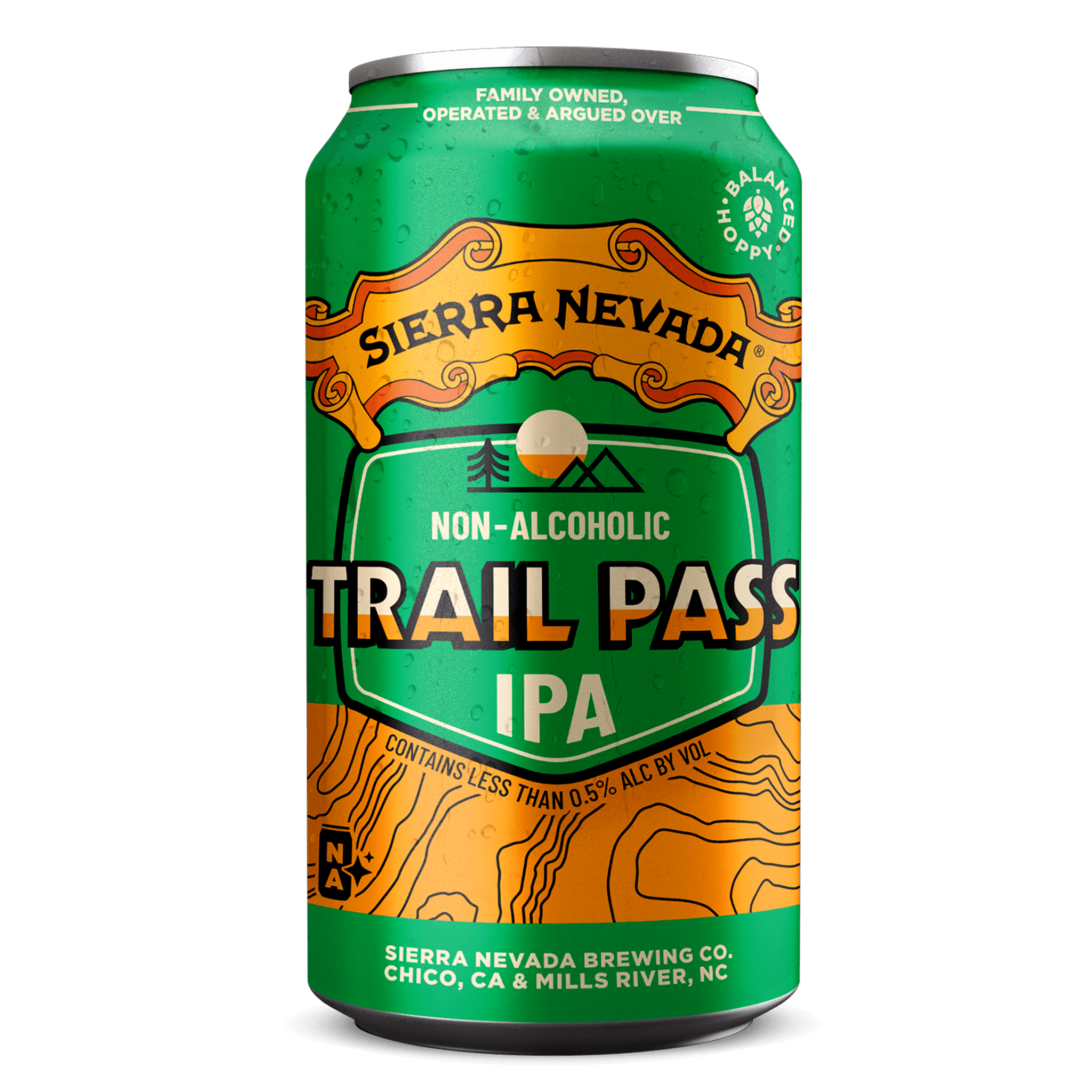 Sierra Nevada Brewing Co. Trail Pass IPA Non-Alcoholic Brew - 12oz Can