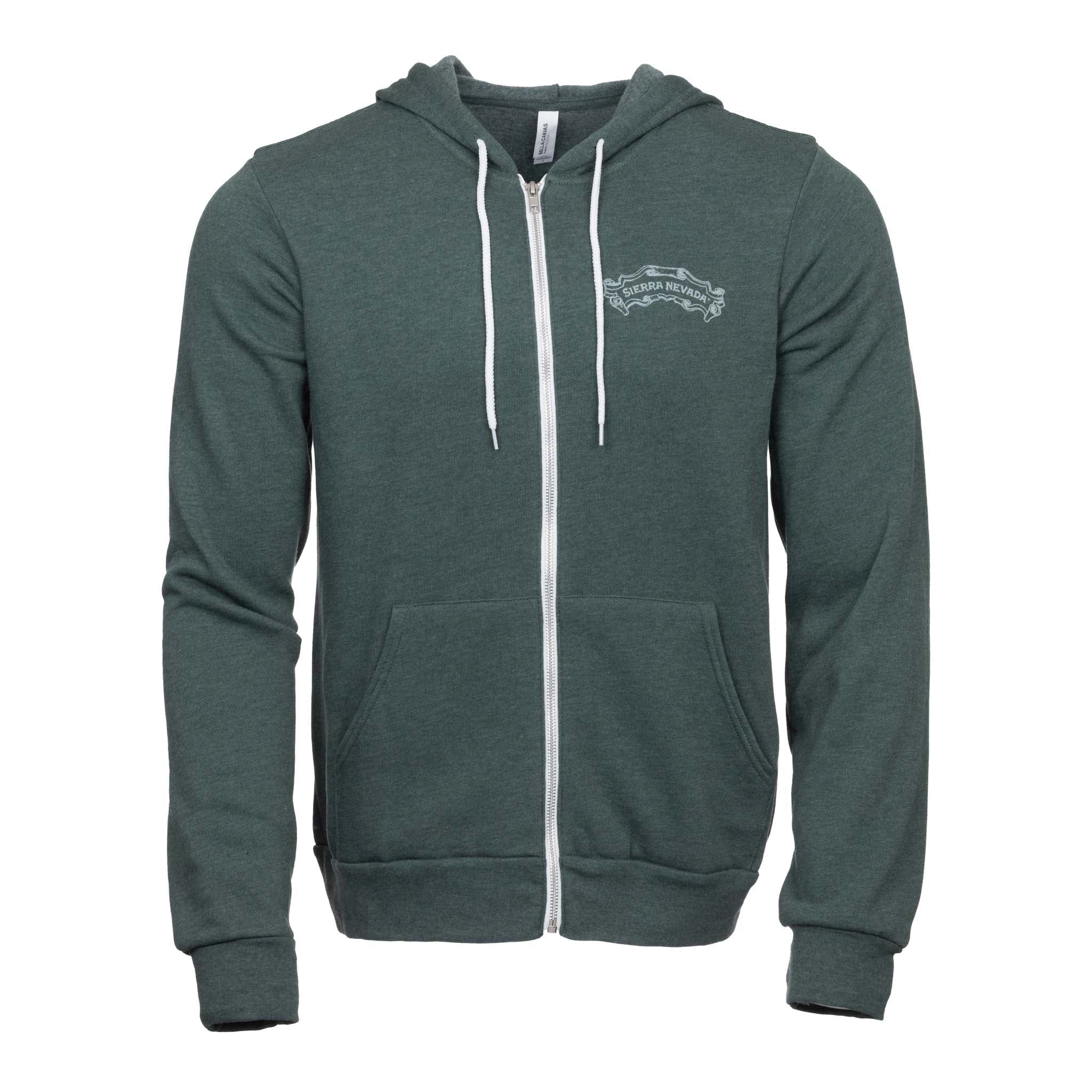 Sierra Nevada Chalk Zip Hoodie - Front view