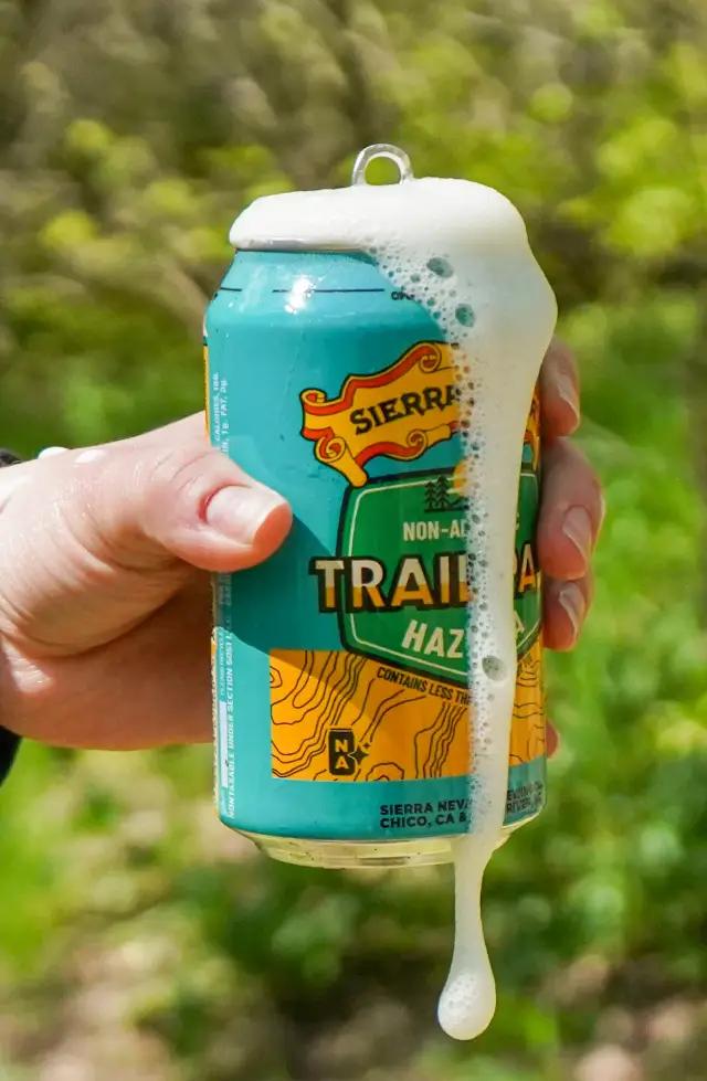 Trail Pass Hazy IPA can