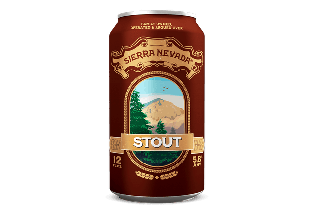 A single can of Sierra Nevada Stout