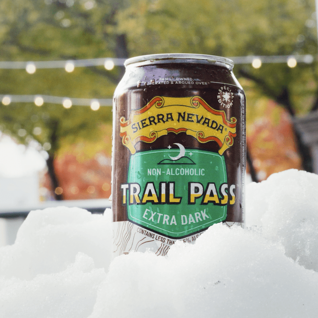 Trail Pass Extra Dark can in snow